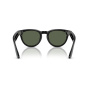 Умные очки Ray-Ban Smart Glasses Headliner Shiny Black / G15 Green, RW4009F, размер М