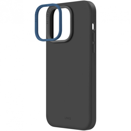 Чехол Uniq LINO MagSafe для iPhone 14 Plus, цвет Серый (Grey) (IP6.7M(2022)-LINOHMGRY)