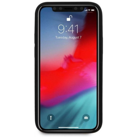Чехол CG Mobile Karl Lagerfeld PU Kameo embossed Metal logo Hard для iPhone 12 mini, цвет Черный (KLHCP12SPUKBK)