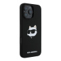 Чехол Karl Lagerfeld Liquid Silicone NFT Choupette Black (MagSafe) для iPhone 16 Pro Max, черный