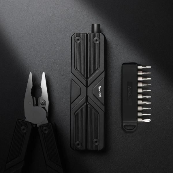 Мультитул Xiaomi NexTool Gemini Electric Multi-functional Knife с электроотверткой NE20213
