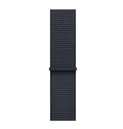 Apple Watch SE (2024), 44 мм корпус из алюминия цвета «Midnight», ремешок Sport Loop цвета «Ink»