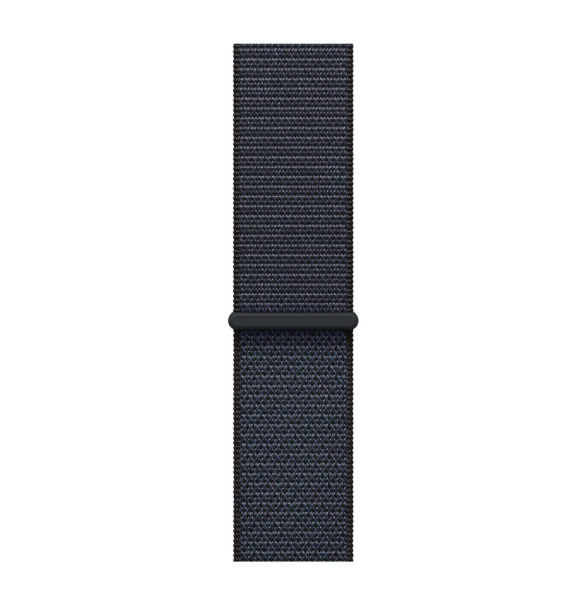 Apple Watch SE (2024), 44 мм корпус из алюминия цвета «Midnight», ремешок Sport Loop цвета «Ink»