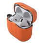 Чехол Uniq CLYDE Lock case Volt Orange/Charcoal для Airpods 4