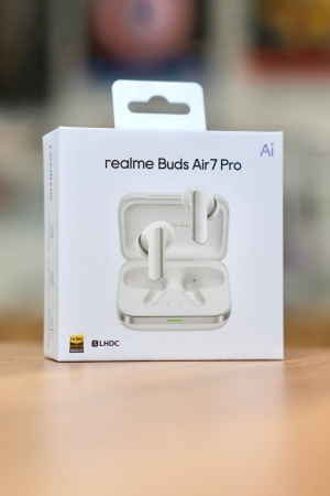 Беспроводные наушники Realme Buds Air 7 Pro Glory Beige (бежевая)