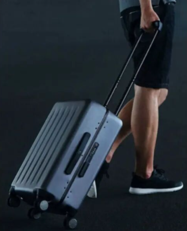 Чемодан RunMi 90 Points Trolley Suitcase 20", Blue Aurora