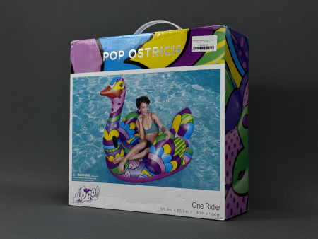 Надувной матрас Bestway "Страус Поп-Арт" 190*166 см