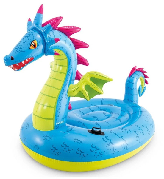 Матрас для плавания INTEX "Дракон" 201х191см (57563)