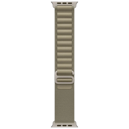 Apple Watch Ultra 2 49 мм корпус из титана ремешок Alpine Loop оливкового цвета
