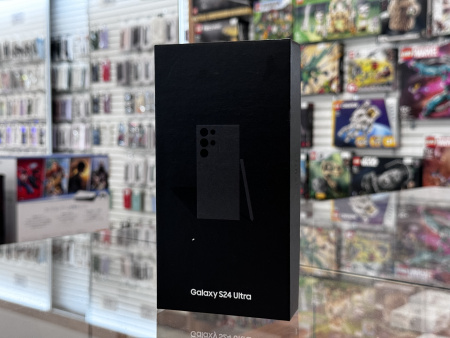 Samsung Galaxy S24 Ultra (2024) 12/256Gb Titanium Black, черный титан