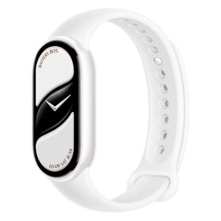 Фитнес-браслет Xiaomi Mi Smart Band 10 Ceramic Edition Pearl White, белый (Global)