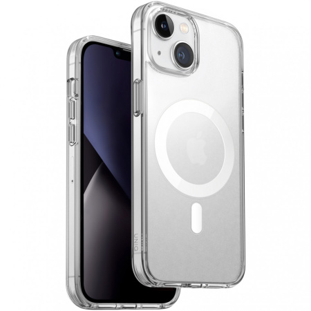 Чехол Uniq Lifepro Xtreme AF MagSafe для iPhone 14 Plus, цвет Прозрачный (Frost Clear) (IP6.7M(2022)-LXAFMCLR)
