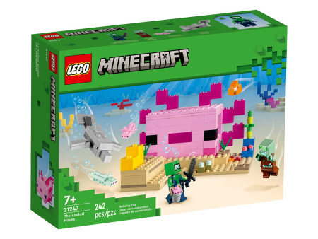 Конструктор LEGO Minecraft - Дом Аксолотля (21247)