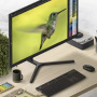 Монитор Xiaomi Mi Monitor 23.8″ 1C, Черный (Global) (RMMNT238NF)