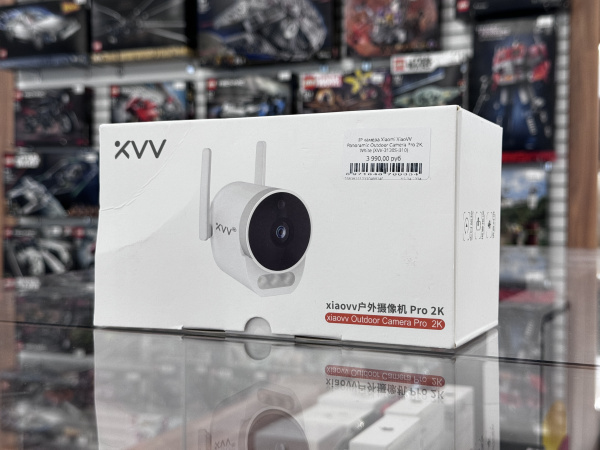 IP камера Xiaomi XiaoVV Panoramic Outdoor Camera Pro 2K, White (XVV-3130S-B10)