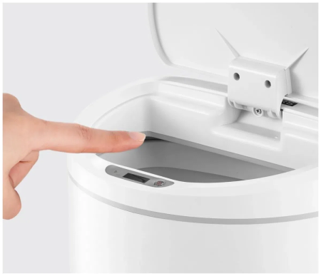 Умное мусорное ведро Xiaomi Ninestars Sensor Trash Can, 10 л белый (DZT-10-29S)