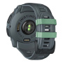 Смарт часы Garmin INSTINCT 3 AMOLED 50мм Neo Tropic, зеленый с серым ремешком