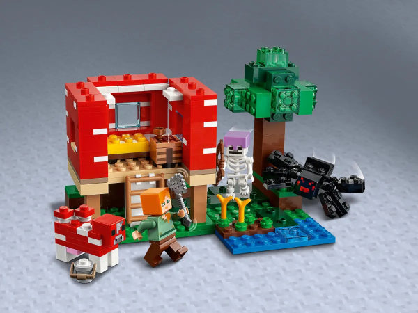 Конструктор LEGO Minecraft - Грибной дом (21179)