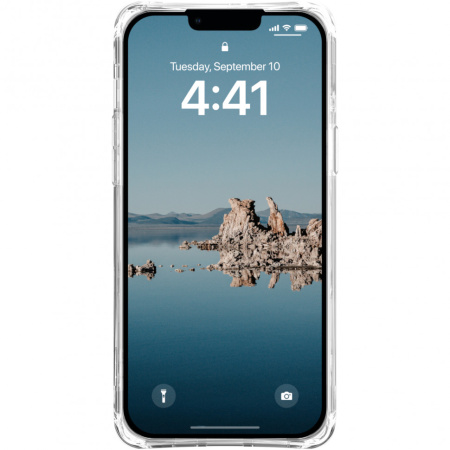 Чехол UAG Plyo с MagSafe Series для iPhone 14 Plus, цвет Прозрачный (Ice) (114069114343)