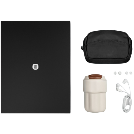 Подарочный набор Xiaomi Selected Gift Box (наушники, сумка, кофейная чашка)