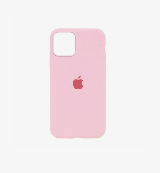 Чехол для iPhone 12/12 Pro Silicone Case, Light Pink