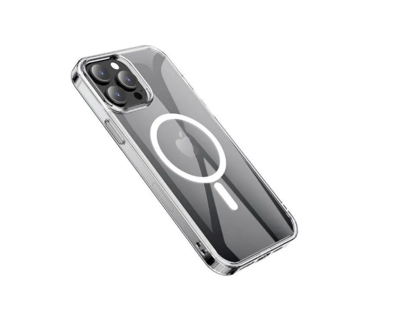 Чехол Hoco Magnetic для iPhone 14 Pro, TPU, цвет прозрачный