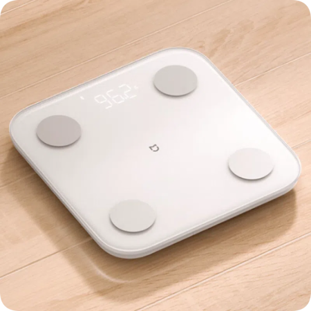 Умные весы Xiaomi Mijia Body Fat Scale S400 White (MJTZC01YM)