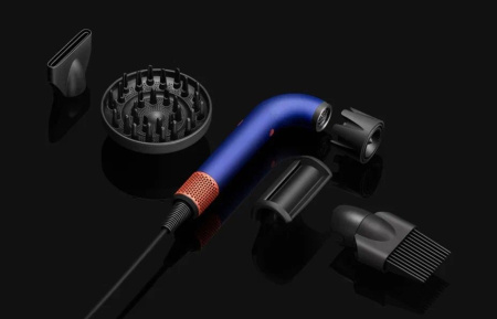 Фен Dyson HD18 Supersonic R Pro Vinca Blue /Topaz Orange , RU вилка