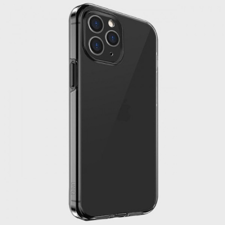 Чехол Uniq Clarion Anti-microbial для iPhone 12/12 Pro, цвет Серый (IP6.1HYB(2020)-CLRNSMK)