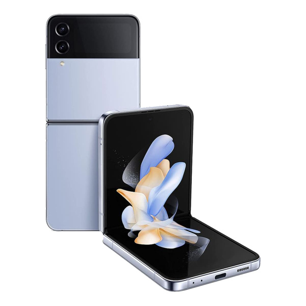Смартфон Samsung Galaxy Z Flip4 (2022) 8/128Gb Blue, голубой