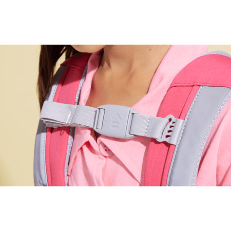 Рюкзак NINETYGO Smart school bag, персиковый