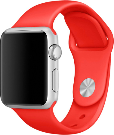 Ремешок силиконовый COTEetCL для Apple Watch 38/40/41mm, красный