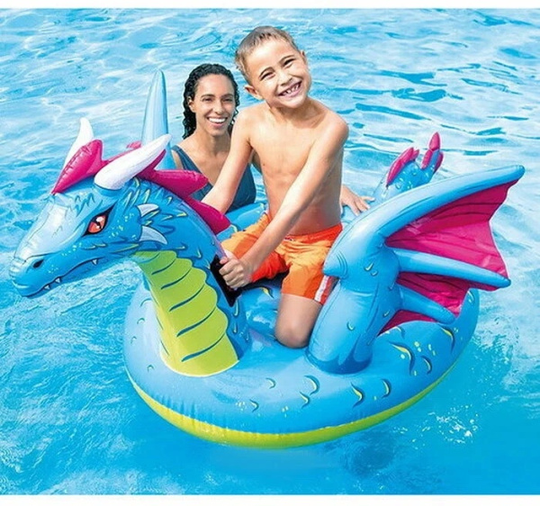 Матрас для плавания INTEX "Дракон" 201х191см (57563)