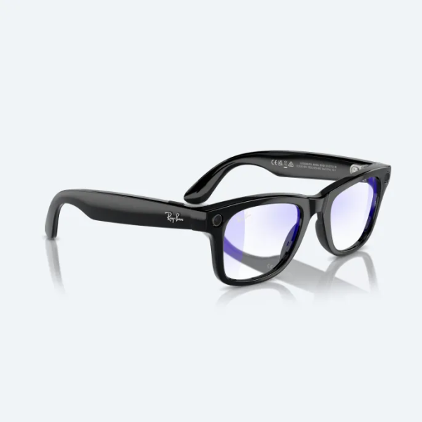 Умные очки Ray-Ban Meta Smart Glasses Wayfarer Shiny Black/Clear
