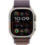 Apple Watch Ultra 2 49 мм корпус из титана ремешок Alpine Loop цвета "индиго"