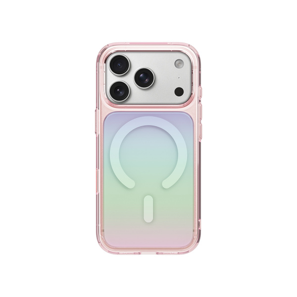 Чехол COEHL IML Estelle (sticker pack) - Pink Prism (MagSafe) для iPhone 18 Pro/ 17 Pro