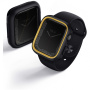 Чехол Uniq Moduo interchangable case для Apple Watch 4/5/6/SE/7/8 44/45 мм, цвет Черный/Желтый (45MM-MDBLKMUS)