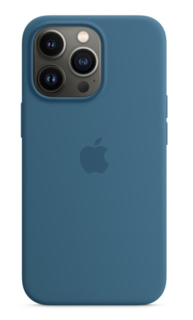 Чехол Silicone Case MagSafe Premium для iPhone 13 Pro, Blue Jay, цвет Синий (MM2G3ZE/A)