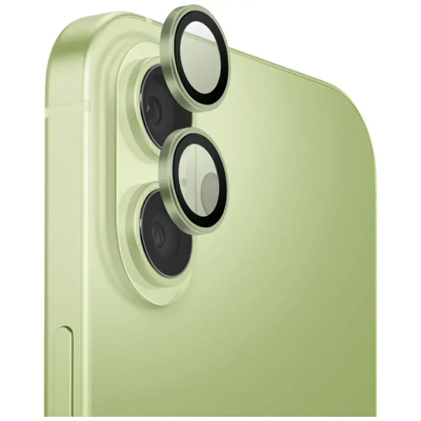 Защитное стекло Uniq для iPhone 17 OPTIX Camera Lens AluGuard Dusty Green