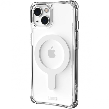 Чехол Urban Armor Gear (UAG) Plyo with MagSafe Series для iPhone 14/13, цвет Прозрачный (Ice) (113172184343)