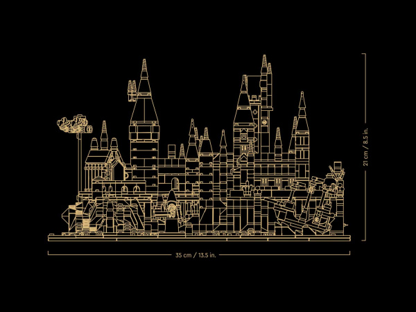 Конструктор LEGO Harry Potter - Замок и территория Хогвартс (76419)