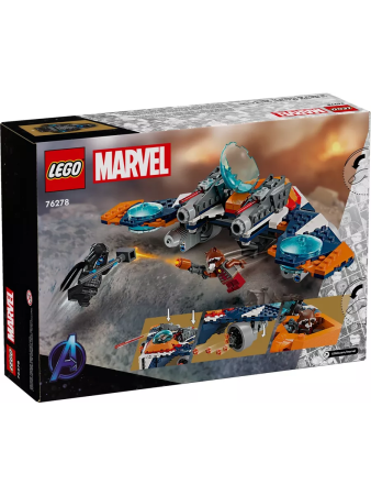 Конструктор LEGO Marvel Super Heroes - Боевая птица Ракеты против Ронана (76278)