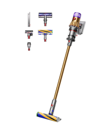 Вертикальный пылесос Dyson V12 Detect Slim Absolute Gold SV46