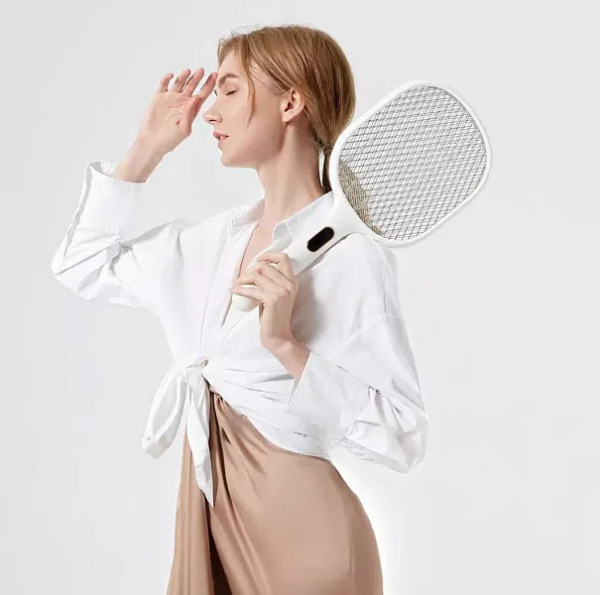 Электрическая мухобойка Xiaomi Qualitell Electric Mosquito Swatte S1, White ZSS210903