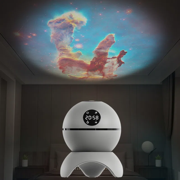 Ночник-проектор звездного неба Starry Sky Projection Lamp с динамиком