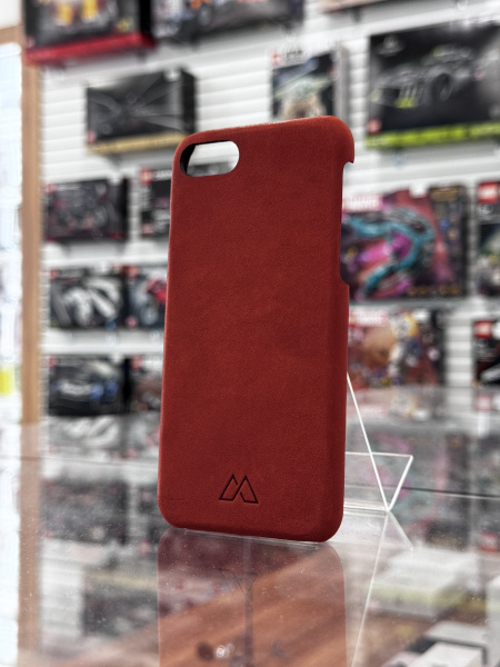 Чехол Moodz Soft leather Hard Rossa red для iPhone 7/8/SE, цвет Красный (MZ901041)