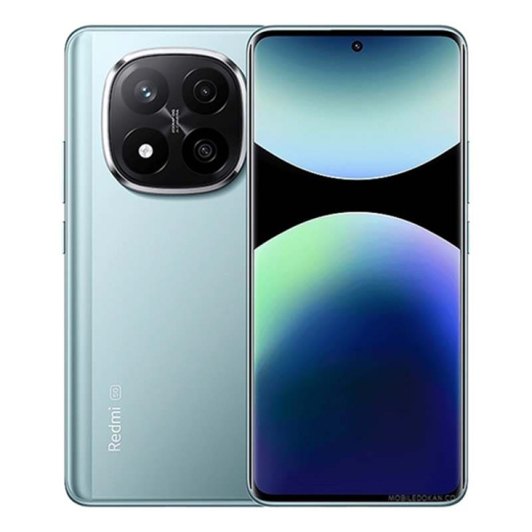 Xiaomi Redmi Note 14 Pro+ 5G 8/256Gb Frost Blue, зелёный