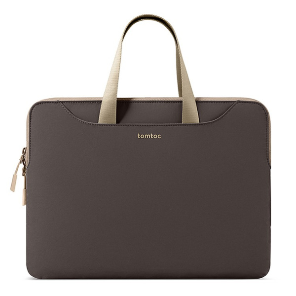 Сумка Tomtoc TheHer Laptop Handbag A21 Cookie для ноутбуков 13" MacBook Pro|Air M2 | M1, (коричневый/бежевый)