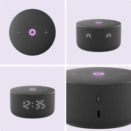 Умная колонка Яндекс Станция Мини 3, Черный