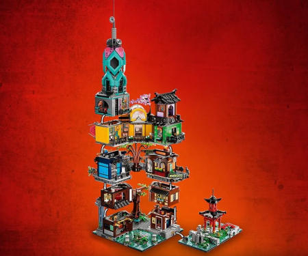 Конструктор LEGO Ninjago 71741 Сады Ниндзяго-Сити